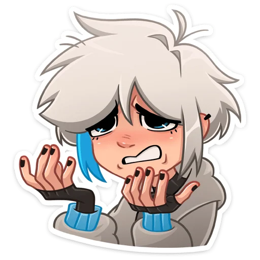 😠 Стикер «Кесси» для Telegram