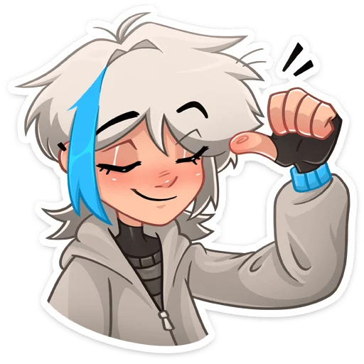 🙂 Стикер «Кесси» для Telegram