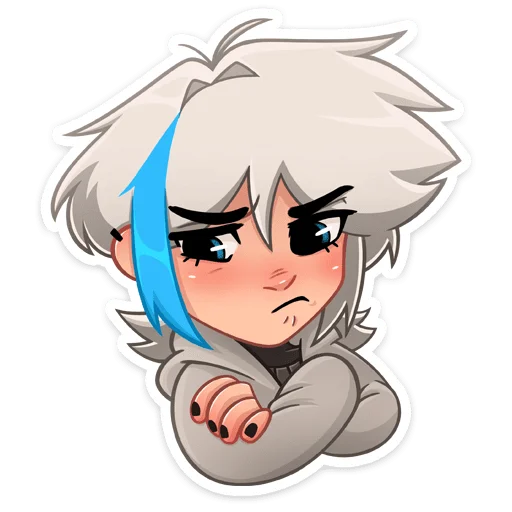 😝 Стикер «Кесси» для Telegram