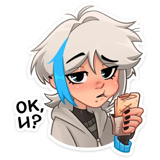 😐 Стикер «Кесси» для Telegram