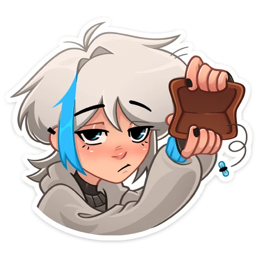 🤑 Стикер «Кесси» для Telegram