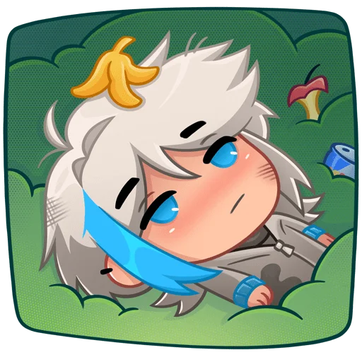 🫠 Стикер «Кесси без текста» для Telegram