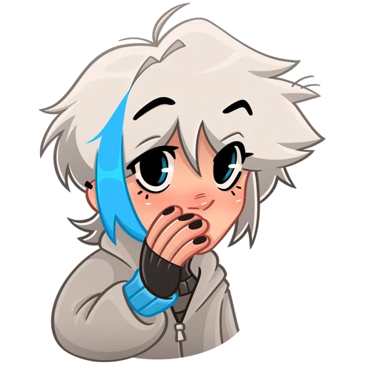🫢 Стикер «Кесси без текста» для Telegram