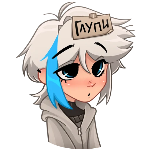 😯 Стикер «Кесси без текста» для Telegram