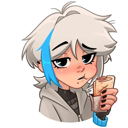 🤔 Стикер «Кесси без текста» для Telegram