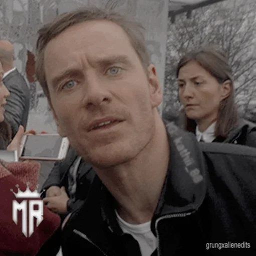 😜 Стикер «Michael Fassbender» для Telegram