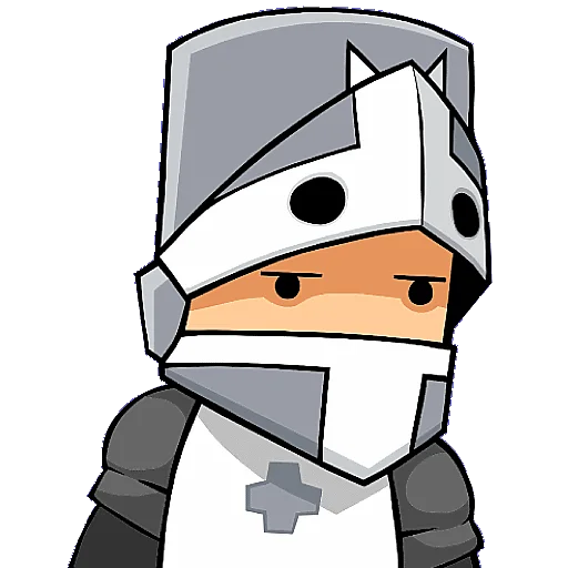 😀 Стикер «CASTLE CRASHERS» для Telegram