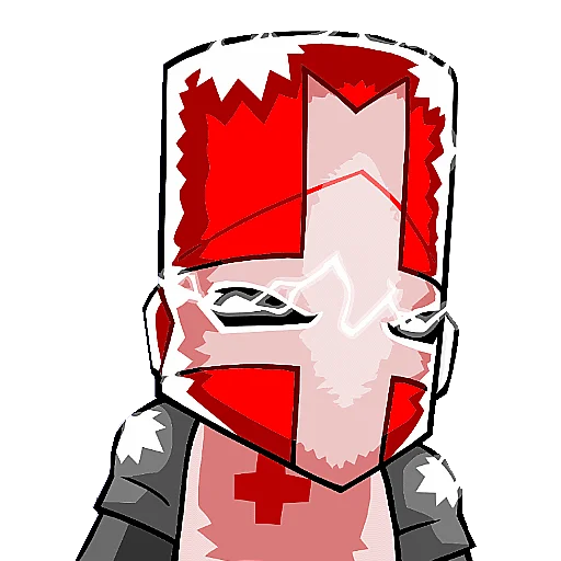 😡 Стикер «CASTLE CRASHERS» для Telegram