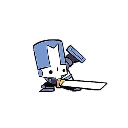 🤺 Стикер «CASTLE CRASHERS» для Telegram