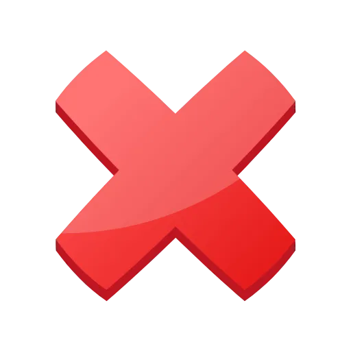 ❌ Эмодзи «Casual Icon» для Telegram