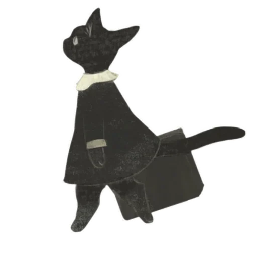 🧳 Стикер «Cat and Rabbit in Wonderland» для Telegram