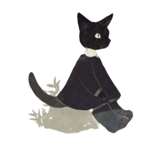 🪑 Стикер «Cat and Rabbit in Wonderland» для Telegram