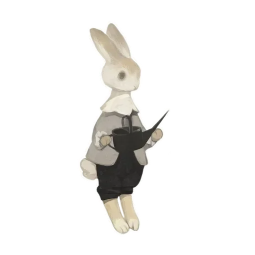 🌱 Стикер «Cat and Rabbit in Wonderland» для Telegram