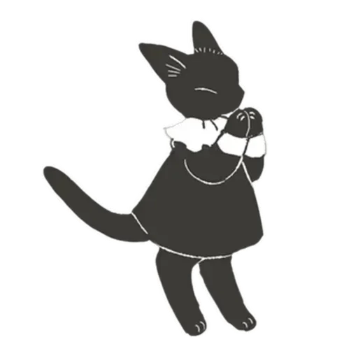 🙏 Стикер «Cat and Rabbit in Wonderland» для Telegram