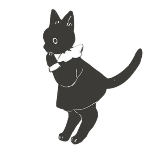🫢 Стикер «Cat and Rabbit in Wonderland» для Telegram