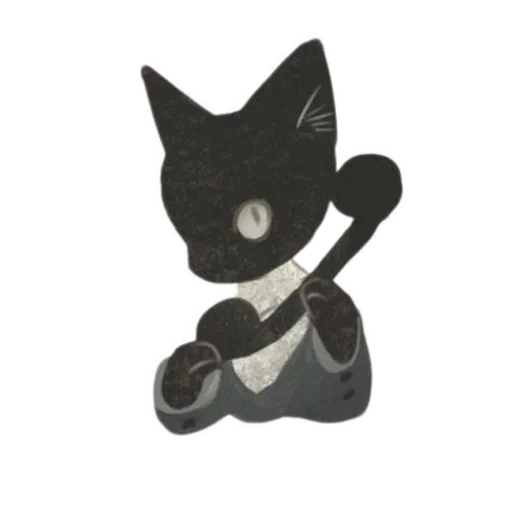 📞 Стикер «Cat and Rabbit in Wonderland» для Telegram
