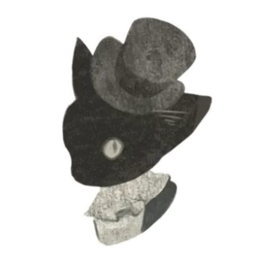 🎩 Стикер «Cat and Rabbit in Wonderland» для Telegram