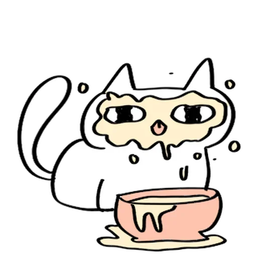 🥣 Стикер «my cat Bryan» для Telegram