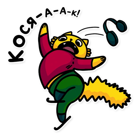😬 Стикер «cat bulchik» для Telegram