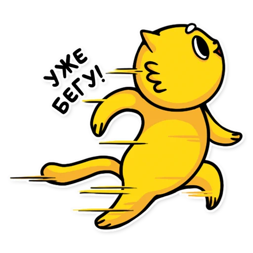 🏃 Стикер «cat bulchik» для Telegram
