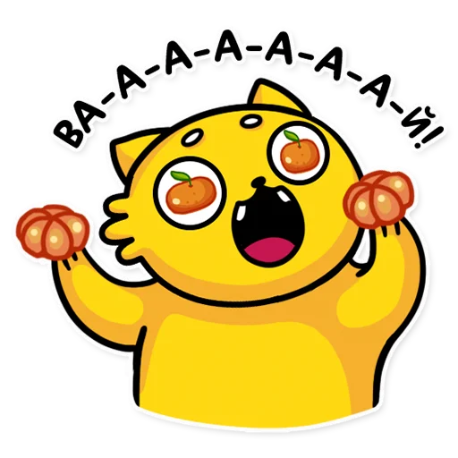 😲 Стикер «cat bulchik» для Telegram