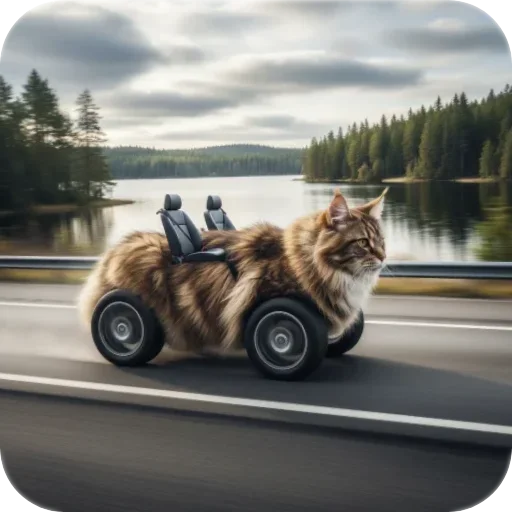 🚗 Стикер «Cars animals» для Telegram