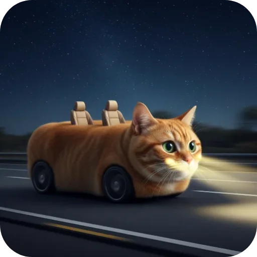 🚘 Стикер «Cars animals» для Telegram