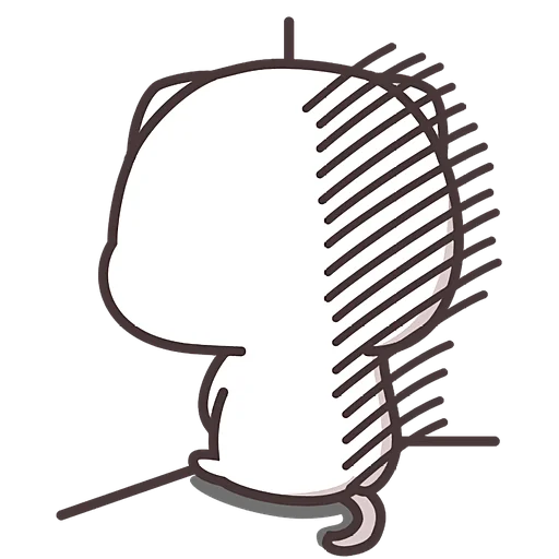 😞 Стикер «Милашка кэт» для Telegram