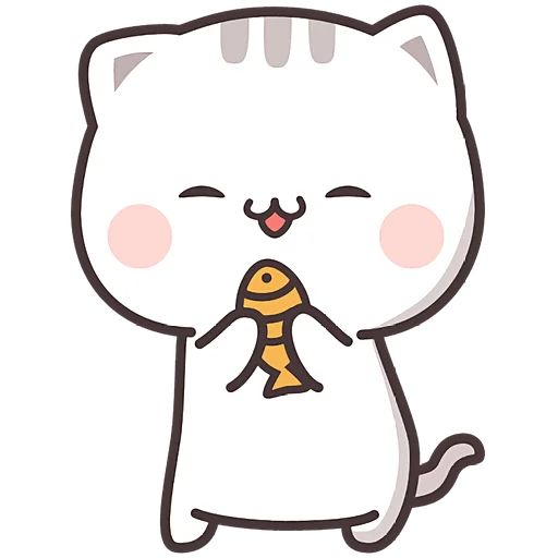 😋 Стикер «Милашка кэт» для Telegram