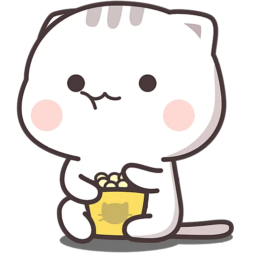 😋 Стикер «Милашка кэт» для Telegram