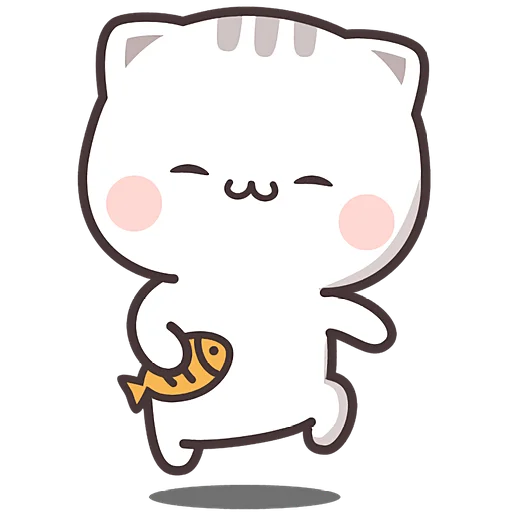 🕺 Стикер «Милашка кэт» для Telegram