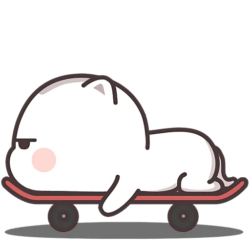 🚒 Стикер «Милашка кэт» для Telegram