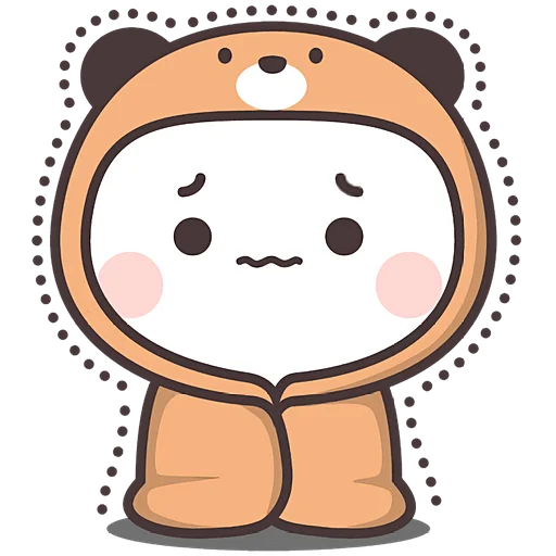 😣 Стикер «Милашка кэт» для Telegram