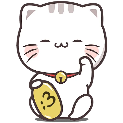☺️ Стикер «Милашка кэт» для Telegram