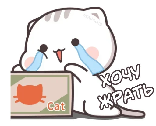 🍝 Стикер «Котэ-тян» для Telegram