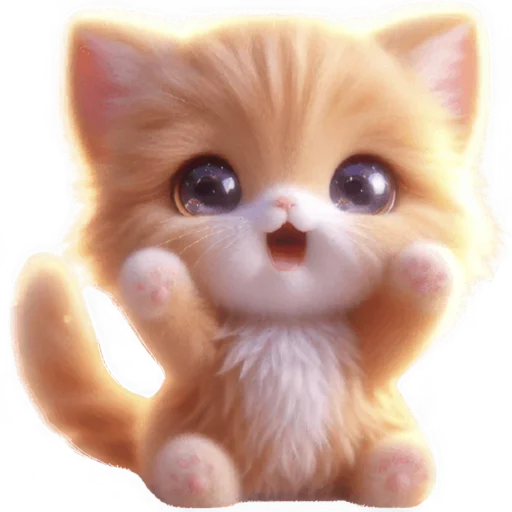 🤗 Стикер «Милый Рыжик» для Telegram