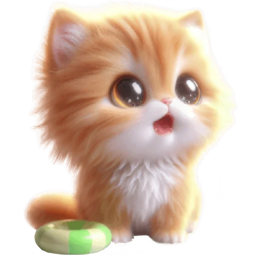 🤩 Стикер «Милый Рыжик» для Telegram