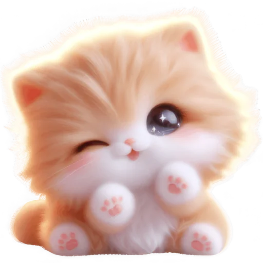 Стикерпак Милый Рыжик для Telegram