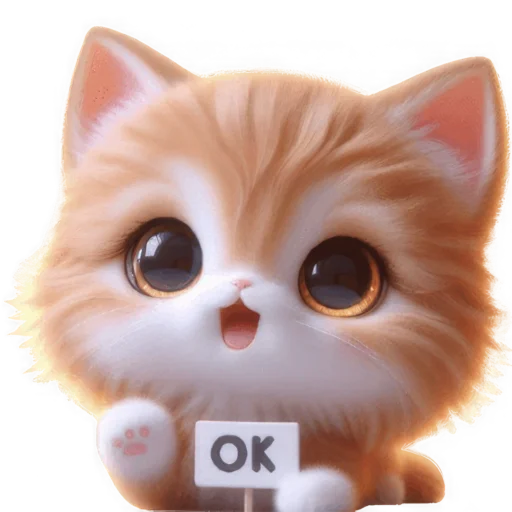 👌 Стикер «Милый Рыжик» для Telegram
