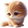 😟 Эмодзи «Милый Рыжик» для Telegram