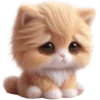🥺 Эмодзи «Милый Рыжик» для Telegram