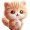 🧋 Эмодзи «Милый Рыжик» для Telegram
