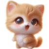 😄 Эмодзи «Милый Рыжик» для Telegram