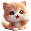 😍 Эмодзи «Милый Рыжик» для Telegram