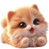 😍 Эмодзи «Милый Рыжик» для Telegram