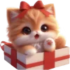 🎁 Эмодзи «Милый Рыжик» для Telegram