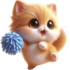 ✊ Эмодзи «Милый Рыжик» для Telegram