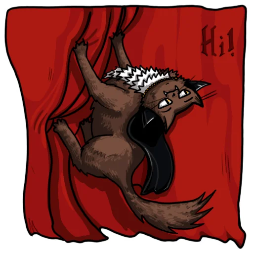 👋 Стикер «Cat_draculaa_» для Telegram