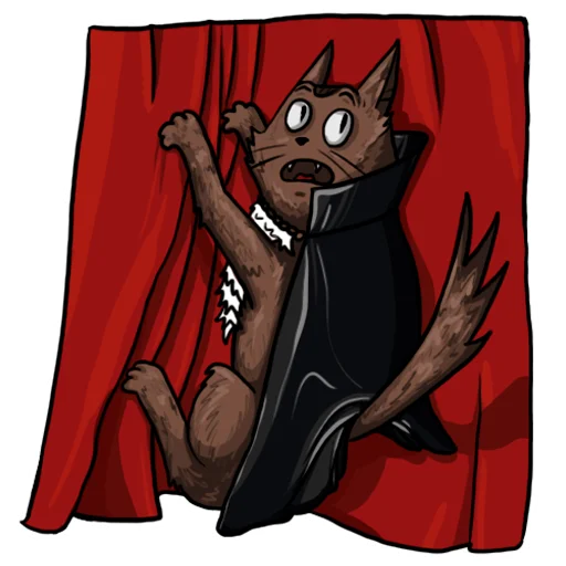 😱 Стикер «Cat_draculaa_» для Telegram