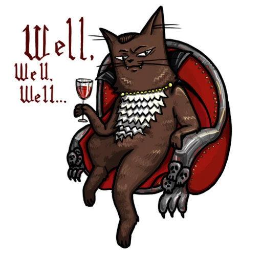😏 Стикер «Cat_draculaa_» для Telegram